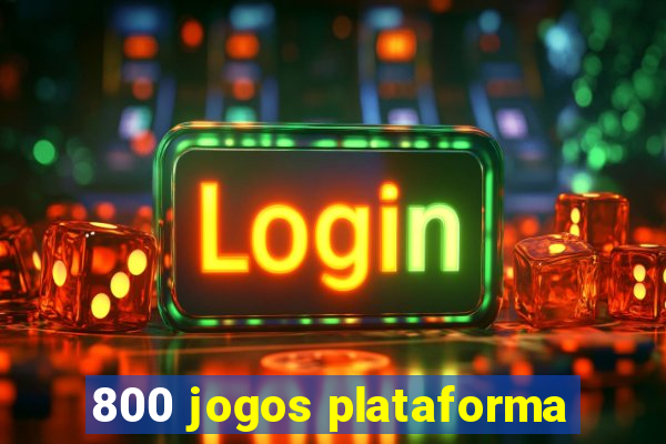 800 jogos plataforma